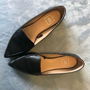 Gap Leather Pointed Loafers